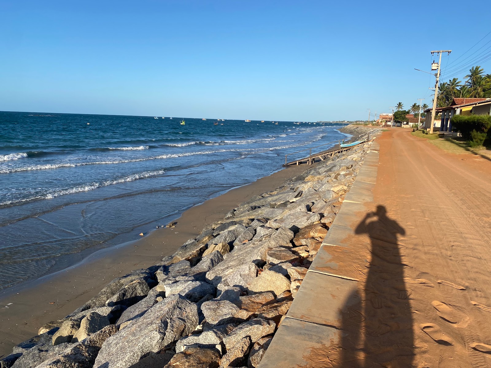 Praia Icapui'in fotoğrafı - rahatlamayı sevenler arasında popüler bir yer