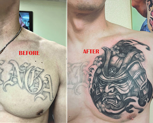 Explore memorial tattoo ideas for brother, creative tattoo ideas in Garden Grove, available at Anna Hang Tattoo