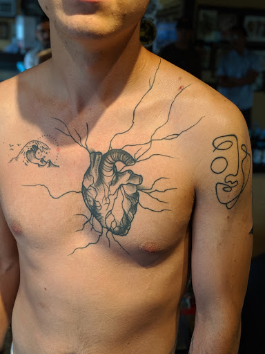 Explore christian tattoo ideas men, creative tattoo ideas in Omak, available at Eight of Hearts Tattoo Parlor