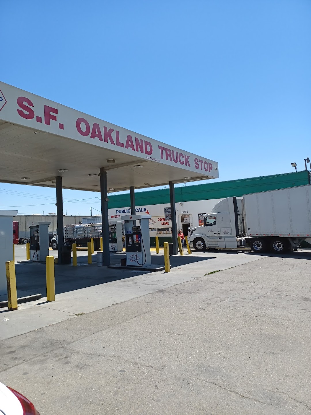 SF Oakland Truck Stop
