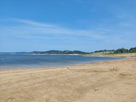 Naussac Lake Beach