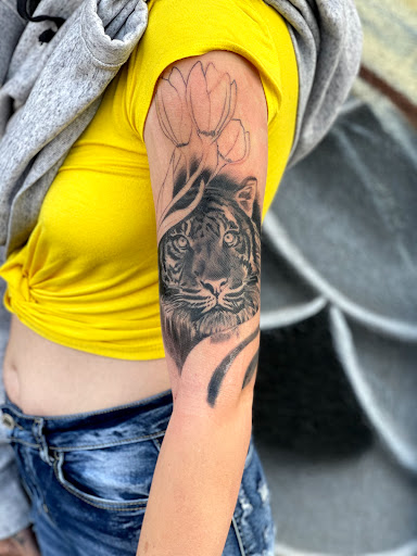 Explore 777 tattoo ideas, creative tattoo ideas in Goose Creek, available at Red Kirin Tattoo