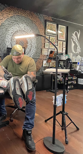 Explore tombstone tattoo ideas, creative tattoo ideas in Visalia, available at Sanctum Tattoo Studio