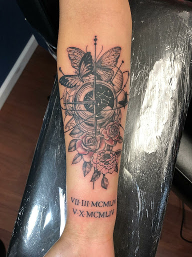 Explore neck tattoo ideas for men, creative tattoo ideas in Los Alamitos, available at Mr. Inkwells Classy Tattoos