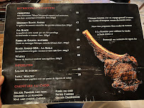 Restaurant de viande Atelier Carnem à Paris (la carte)