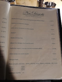 Casa Corsa à Porto-Vecchio menu