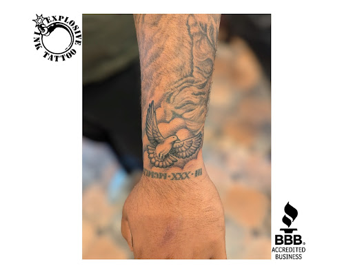 Explore song lyrics for tattoos ideas, creative tattoo ideas in Hebron, available at Explosive Ink Tattoo