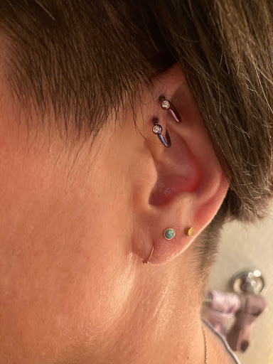 Explore patchy tattoo ideas, creative tattoo ideas in Chesapeake, available at Finders Keepers Body Piercing