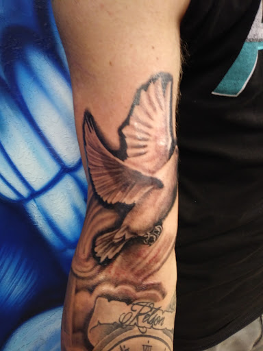 Explore george tattoo ideas, creative tattoo ideas in Houston, available at Orlandos Tattoo Studio