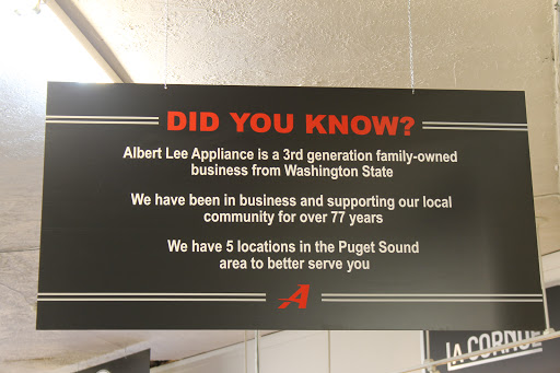 Appliance Store «Albert Lee Appliance», reviews and photos, 1476 Elliott Ave W, Seattle, WA 98119, USA