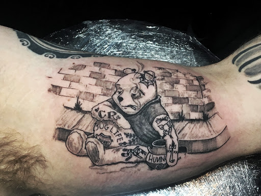 Explore gambling tattoo ideas, creative tattoo ideas in Plymouth, available at Gunslinger Tattoo Co.