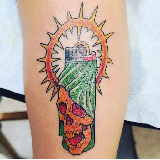 Explore marigold tattoo ideas, creative tattoo ideas in New Orleans, available at Downtown Tattoos and Piercing