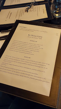 Menu du Augustin à Paris