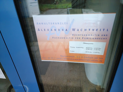 Alexandra Wachtveitl-Bruckner Rechtsanwaltskanzlei Maximilianstraße 4, 84359 Simbach am Inn, Deutschland