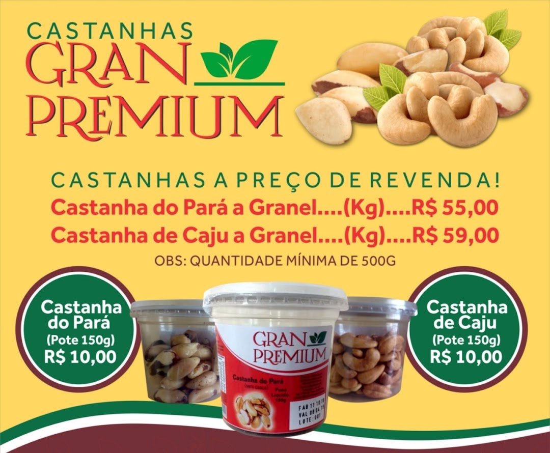 Castanhas Gran Premium