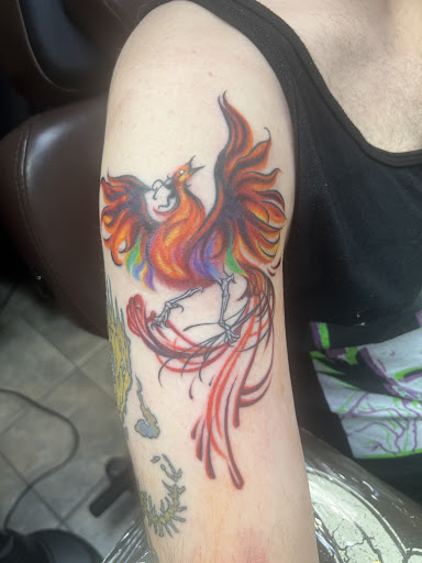 Explore small witch tattoo ideas, creative tattoo ideas in Studio City, available at Studio City Tattoo