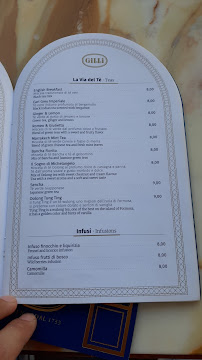 Caffè Gilli à Florence menu