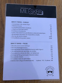 Milesker Restaurant / Bar à Urrugne menu