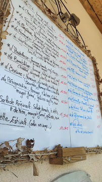 Crêperie L'Insolite à Abjat-sur-Bandiat (le menu)