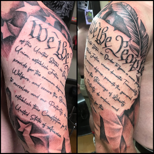 Explore deer tattoo ideas, creative tattoo ideas in High Point, available at 21 Aces Tattoo Co.