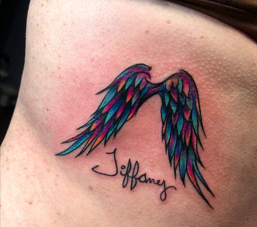 Explore shoulder tattoo ideas for guys, creative tattoo ideas in Williamsburg, available at Relentless Ink