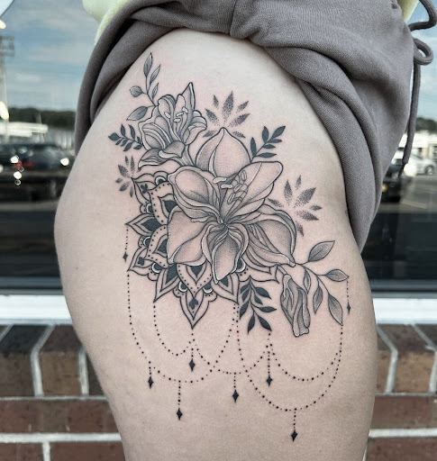 Explore blood in blood out tattoo ideas, creative tattoo ideas in Patchogue, available at East End Tattoo of Patchogue