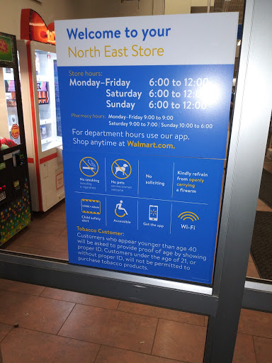 Department Store «Walmart Supercenter», reviews and photos, 75 NE Plaza, North East, MD 21901, USA
