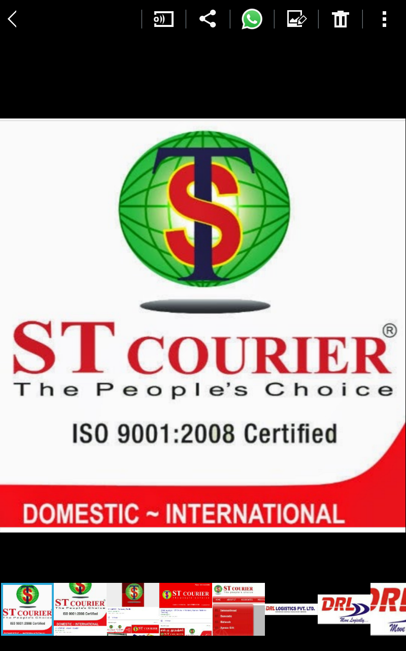 ST Courier - Mangalam road