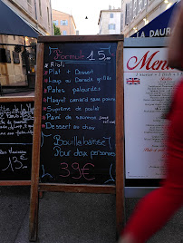 Restaurant Chez Loury Restaurant Le Mistral à Marseille (la carte)