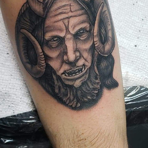 Explore sally tattoo ideas, creative tattoo ideas in Calhoun, available at Velvet Panther Tattoo and Piercing