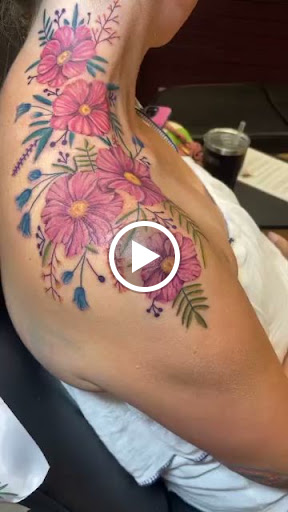 Explore tattoo ideas daughters name, creative tattoo ideas in Oelwein, available at Purple Thistle Tattoo