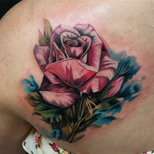Explore mother and son matching tattoo ideas, creative tattoo ideas in Arlington, available at Urbans Tattoo & Piercing Studio