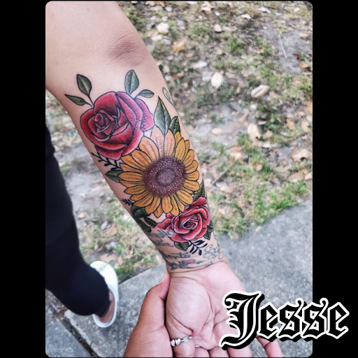 Explore aztec neck tattoo ideas, creative tattoo ideas in Houston, available at Space City INK