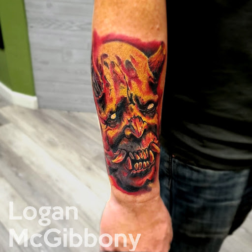 Explore biblical tattoo ideas for guys, creative tattoo ideas in Conway, available at The Black Hare