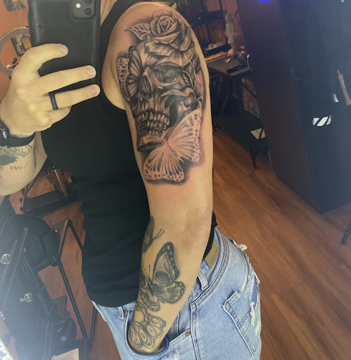 Explore twin mom tattoo ideas, creative tattoo ideas in Elkview, available at Andy Electric Tattoos