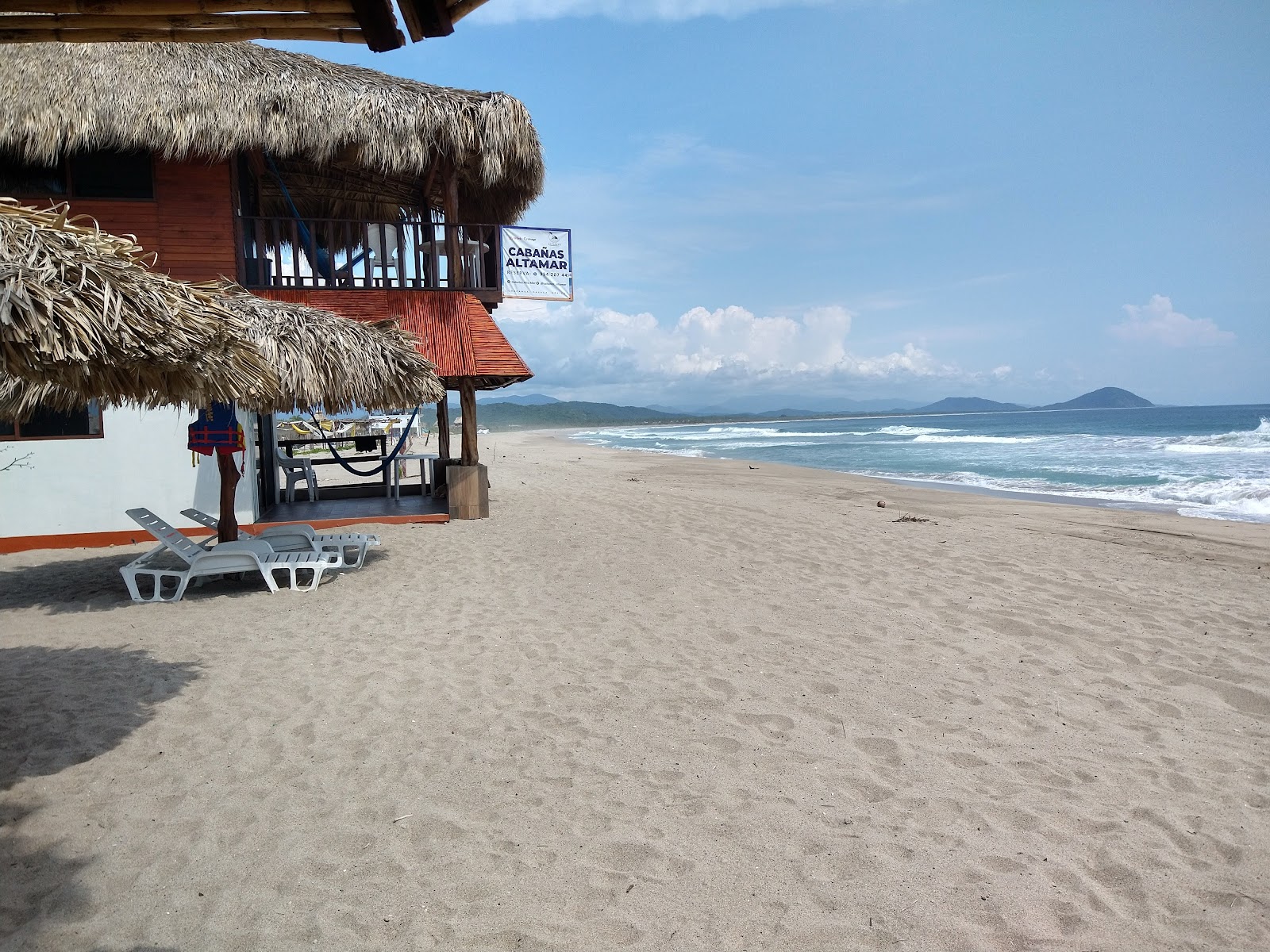 Playa de Chacahua的照片 具有非常干净级别的清洁度