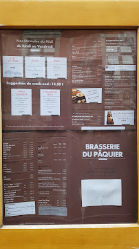 Brasserie Les Retrouvailles à Annecy carte
