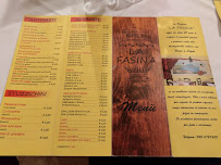 Pizzeria La Fasina à Foggia (le menu)