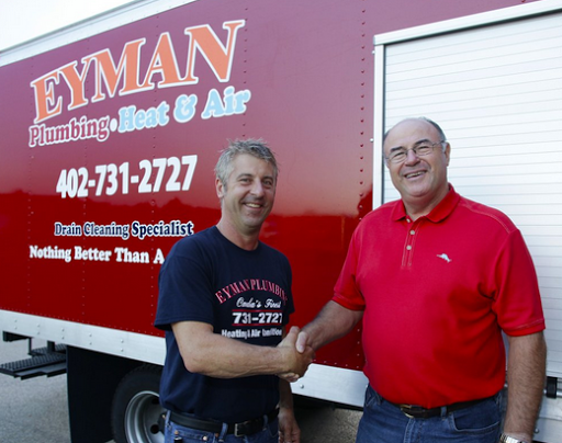 Plumber «Eyman Plumbing Heating & Air», reviews and photos, 8506 S 117th St, La Vista, NE 68128, USA