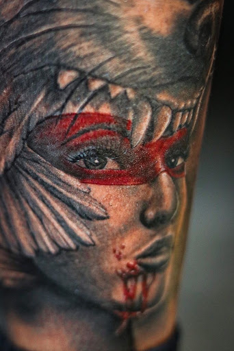 Explore male calf tattoo ideas, creative tattoo ideas in Houston, available at RS3 Studios