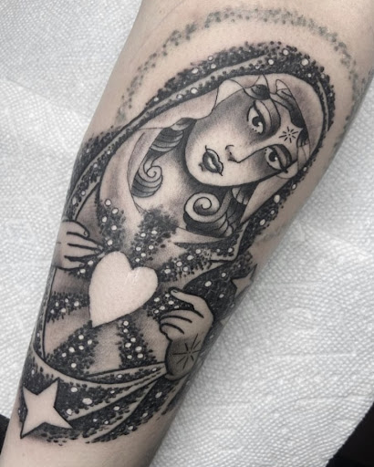 Explore suicidal tattoo ideas, creative tattoo ideas in Boston, available at Good Faith Tattoos