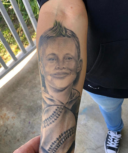 Explore great white shark tattoo ideas, creative tattoo ideas in Crossville, available at Living Canvas Tattoo