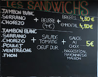 Restaurant Snack de Jorlis à Anglet (le menu)