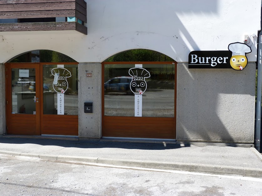 Burger savoyard Chez Toto Saint Jean d'Aulps à Saint-Jean-d'Aulps