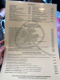 Restaurant italien Il Quadrifoglio à Paris (le menu)