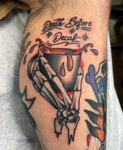 Find sagittarius tattoo ideas for your next unique tattoo in Delmar at Resolute Tattoo