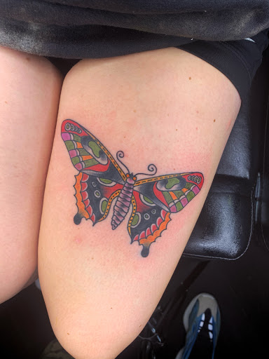 Explore small owl tattoo ideas, creative tattoo ideas in Englishtown, available at Battlefront Tattoo Company