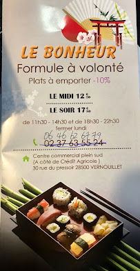 Sushi du Restaurant de sushis Bonheur Sushi à Vernouillet - n°13