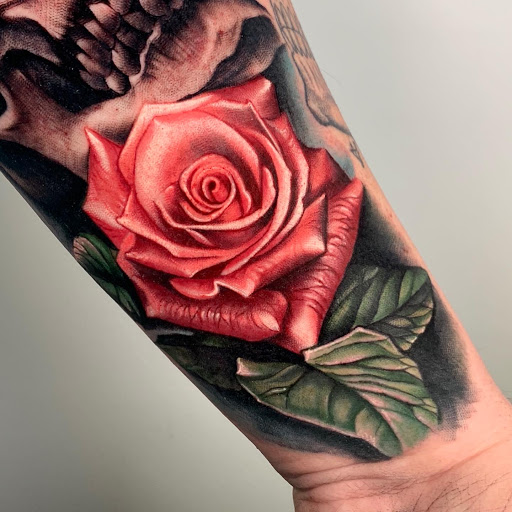 Explore sand dollar tattoo ideas, creative tattoo ideas in Spokane, available at Anchored Art Tattoo