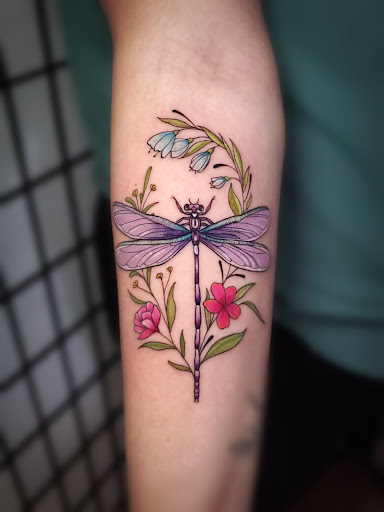 Explore dave matthews tattoo ideas, creative tattoo ideas in Morrisville, available at All The Things Tattoo Studio